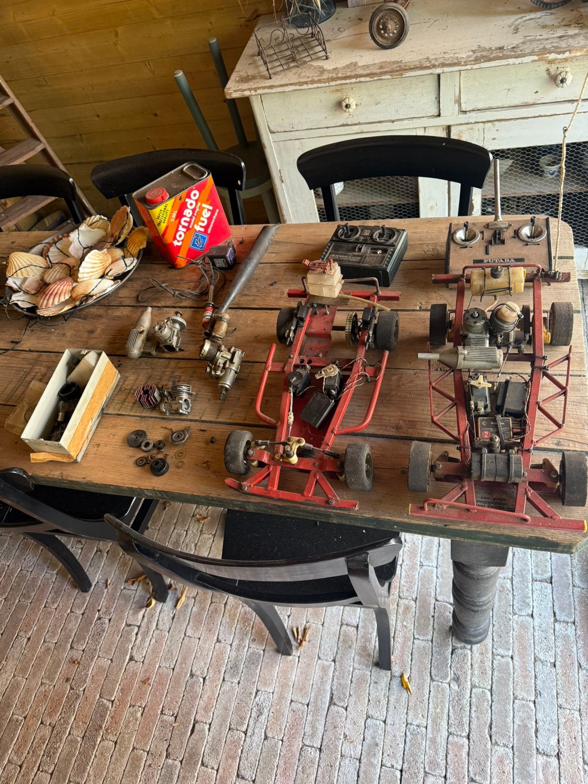 Rc stockcar, Ophalen, Gebruikt