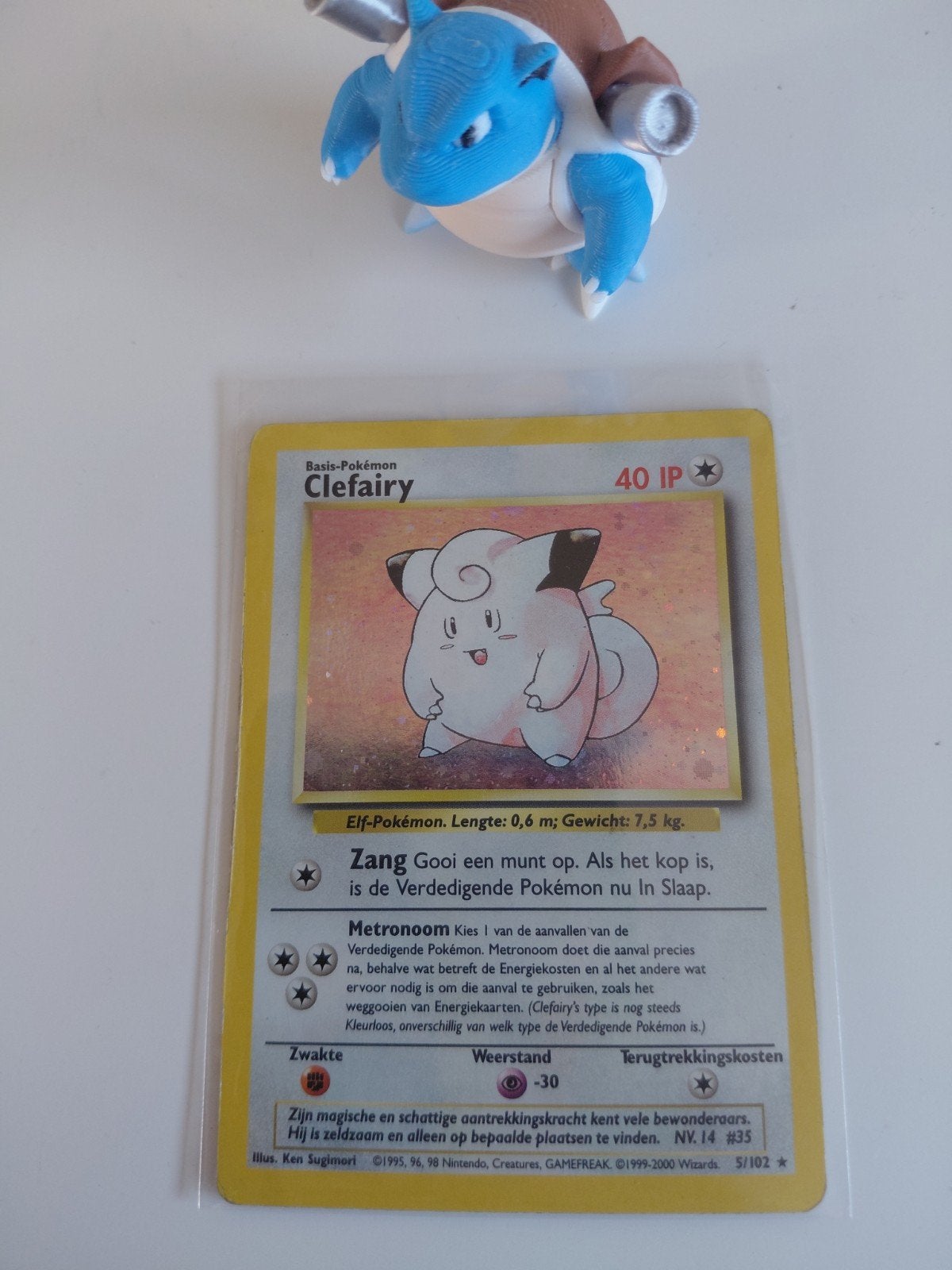 clefairy base holo, Ophalen of Verzenden
