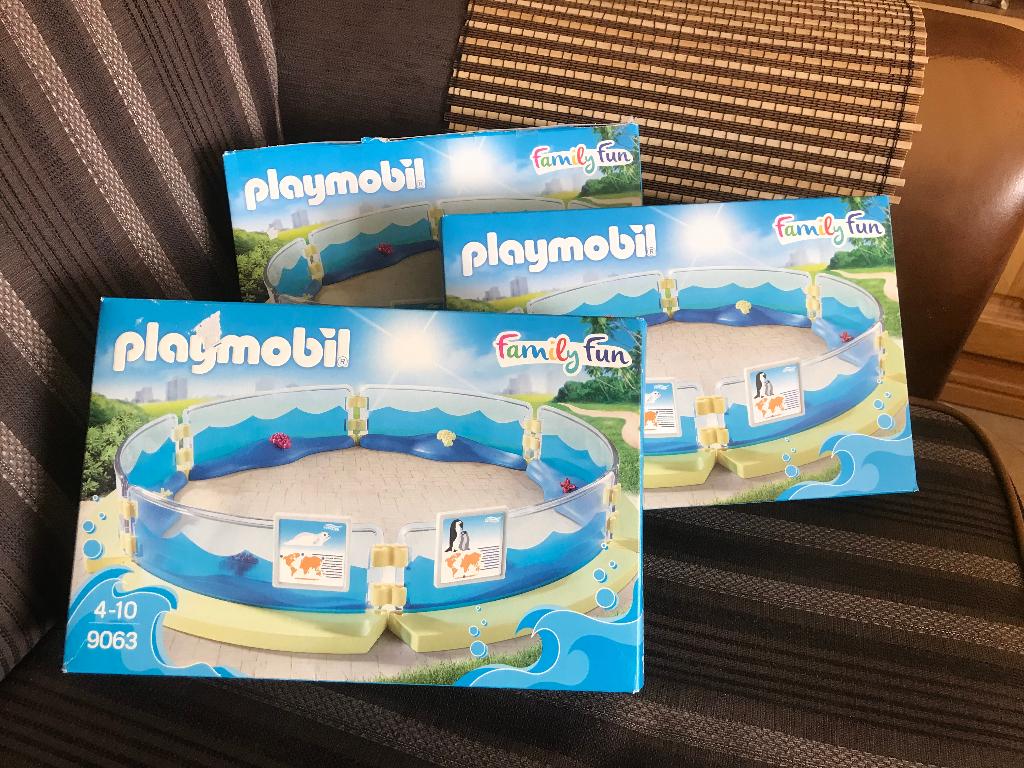 playmobil 9063 waterbassin hekken (2 sets aanwezig), Ophalen of Verzenden, Zo goed als nieuw