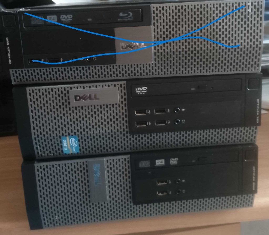Dell Optiplex 780+3020, Ophalen of Verzenden, Gebruikt, HDD