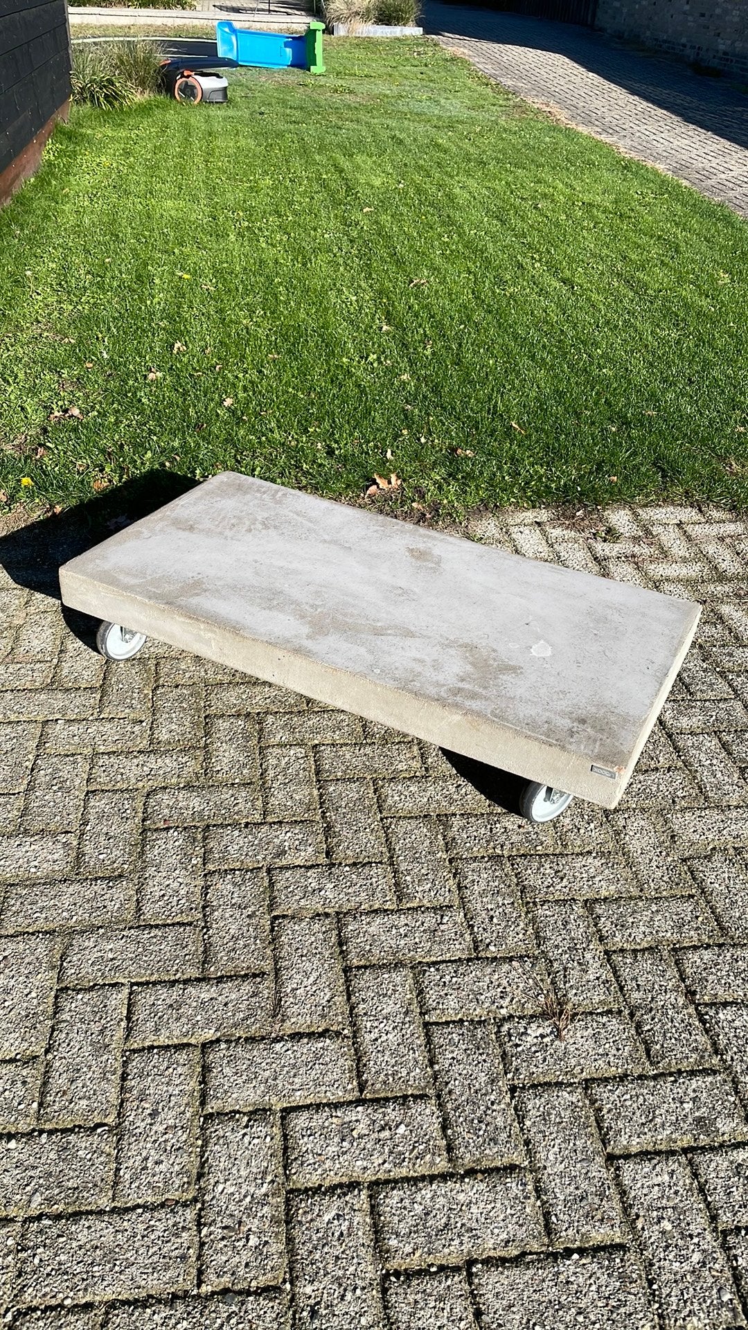 Salontafel beton Xooon toro, Ophalen, 100 tot 150 cm, 50 tot 100 cm, Zo goed als nieuw