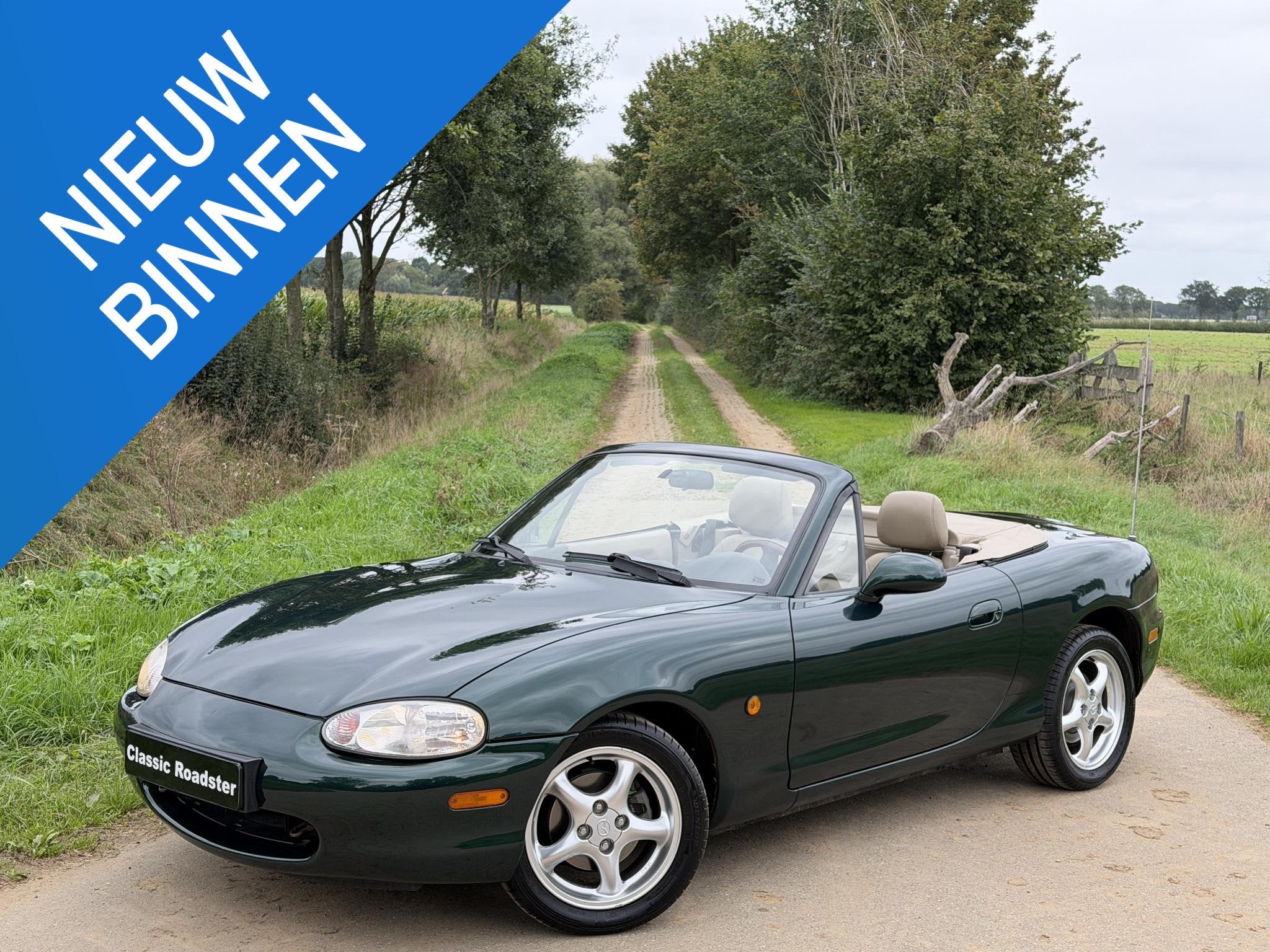 Mazda MX-5 NB 1.8i 140PK MIRACLE, 6BAK, AIRCO, 85.000KM, Auto's, 4 cilinders, Cabriolet, 11 km/l, Bedrijf