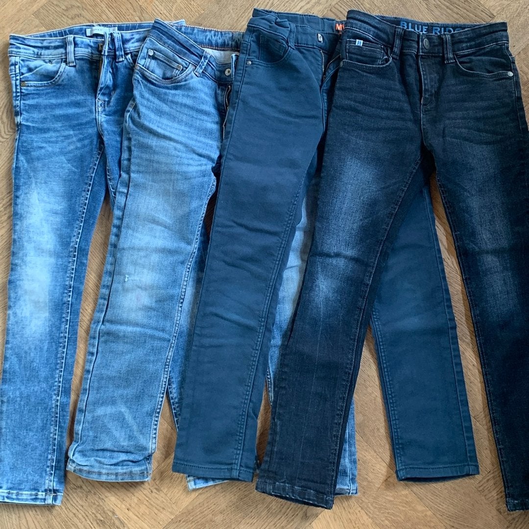 4x Jongensbroek/Jeans maat: 128, Ophalen of Verzenden, Zo goed als nieuw