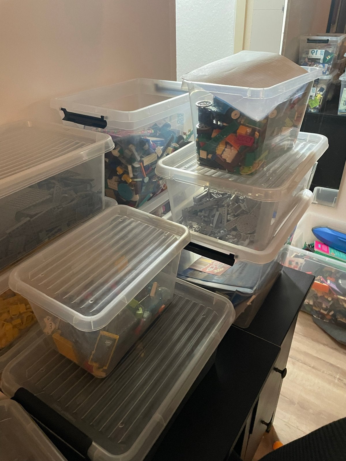 Grote partij Lego - Losse stenen en onderdelen, Ophalen, Gebruikt, Losse stenen, Lego