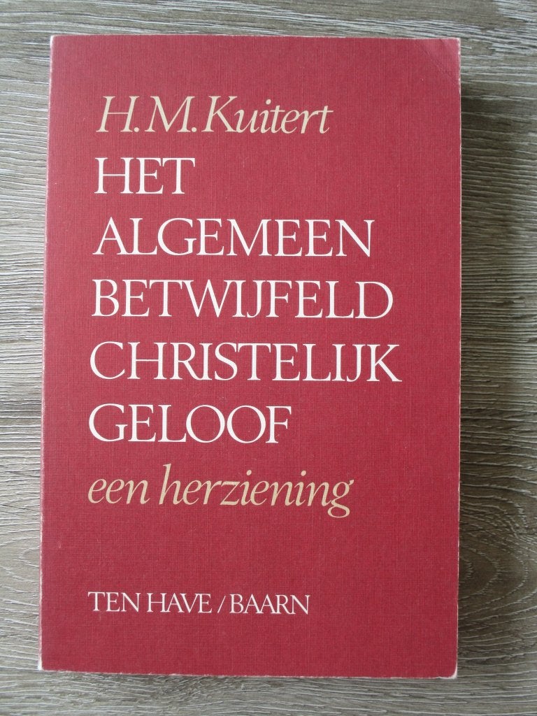 Het algemeen betwijfeld christelijk geloof een herziening, Ophalen of Verzenden, Gelezen