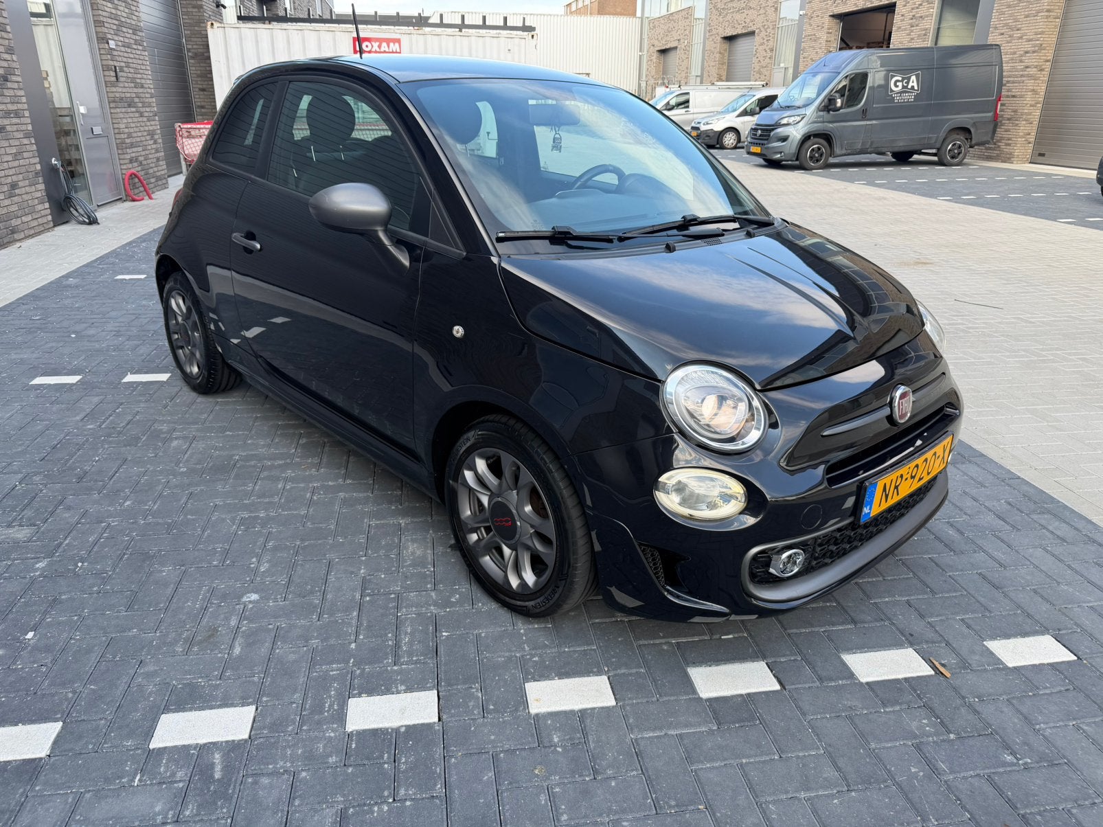 Fiat 500 Twinair Turbo 80pk 2017 Nap Dealer onderhouden, Voorwielaandrijving, Dealer onderhouden, Leder en Stof, Origineel Nederlands