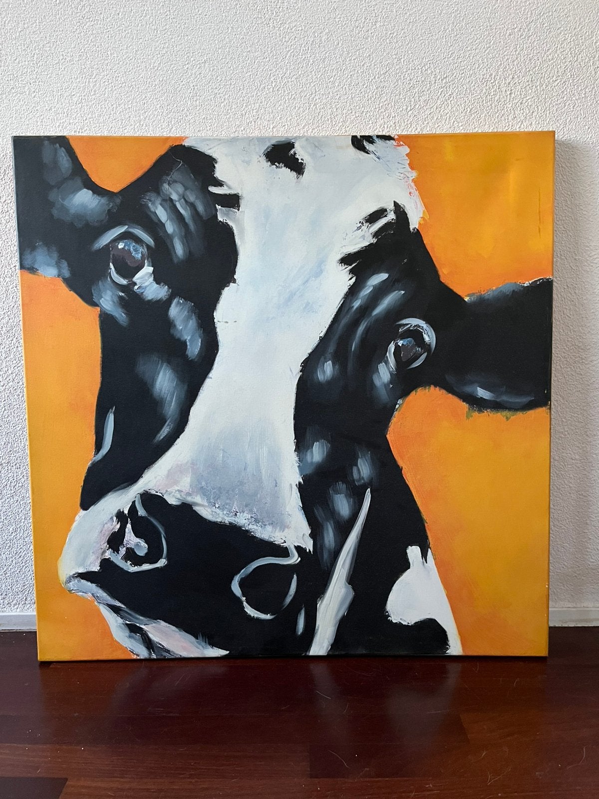 Wandposter Koe 25euro, Ophalen