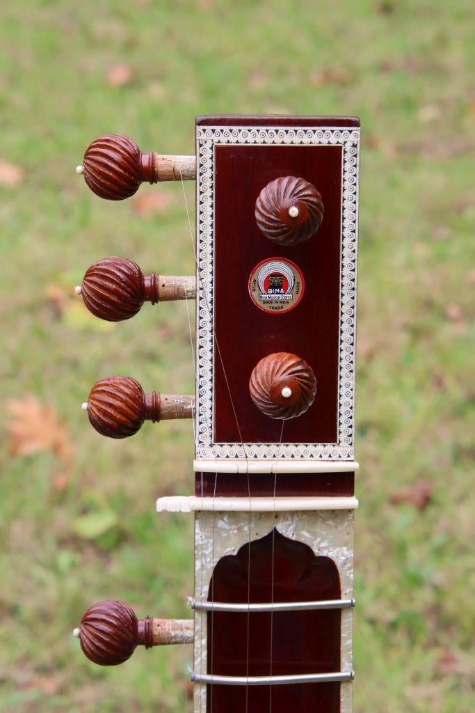 Prachtige professionele student sitar Bina Musicals, Muziek en Instrumenten, Snaarinstrumenten | Overige, Ophalen, Gebruikt, Overige typen
