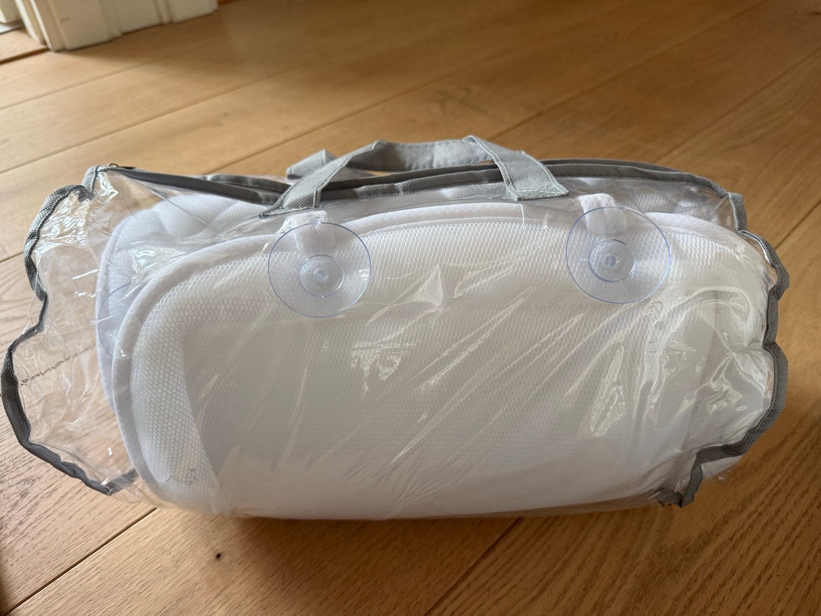 Comfortabele anti glijden badmat voor ontspanning in bad, Ophalen, Nieuw, Wit, Badmat