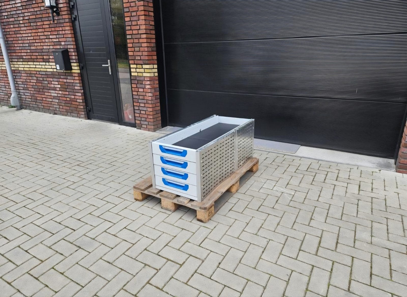 sortimo bedrijfswagen inrichting bedrijfswageninrichting, Ophalen