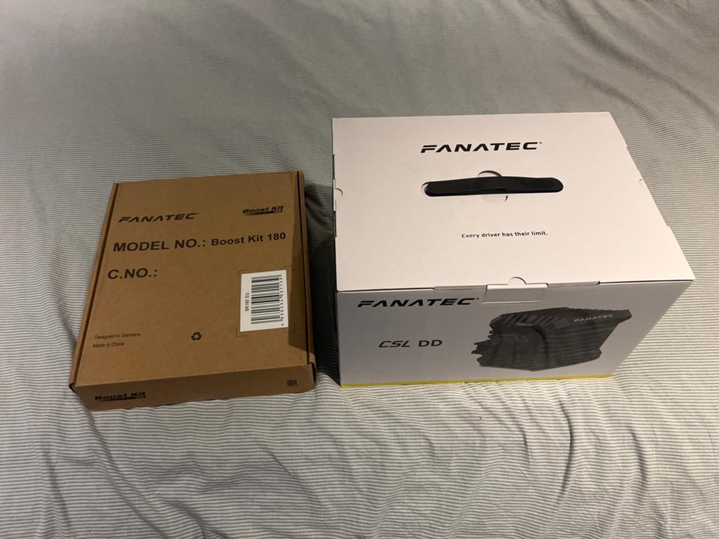 Fanatec CSL DD Qr2 met Boost Kit 180, Racestuur, Nieuw, Ophalen of Verzenden, Direct drive