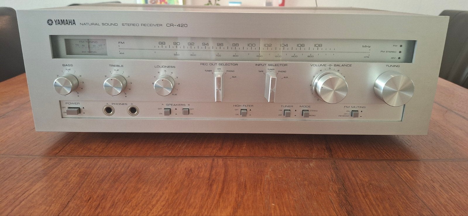 Yamaha CR-420 Vintage Receiver - Natuurlijk Geluid, Ophalen, Yamaha