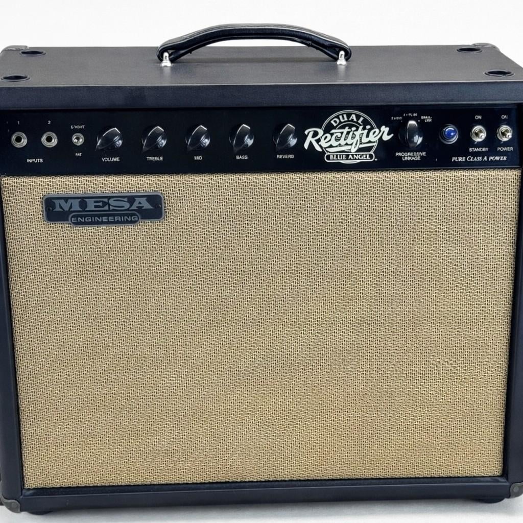 Vintage Mesa Boogie Dual Rectifier Blue Angel Versterker, Muziek en Instrumenten, Versterkers | Bas en Gitaar, Ophalen, Zo goed als nieuw