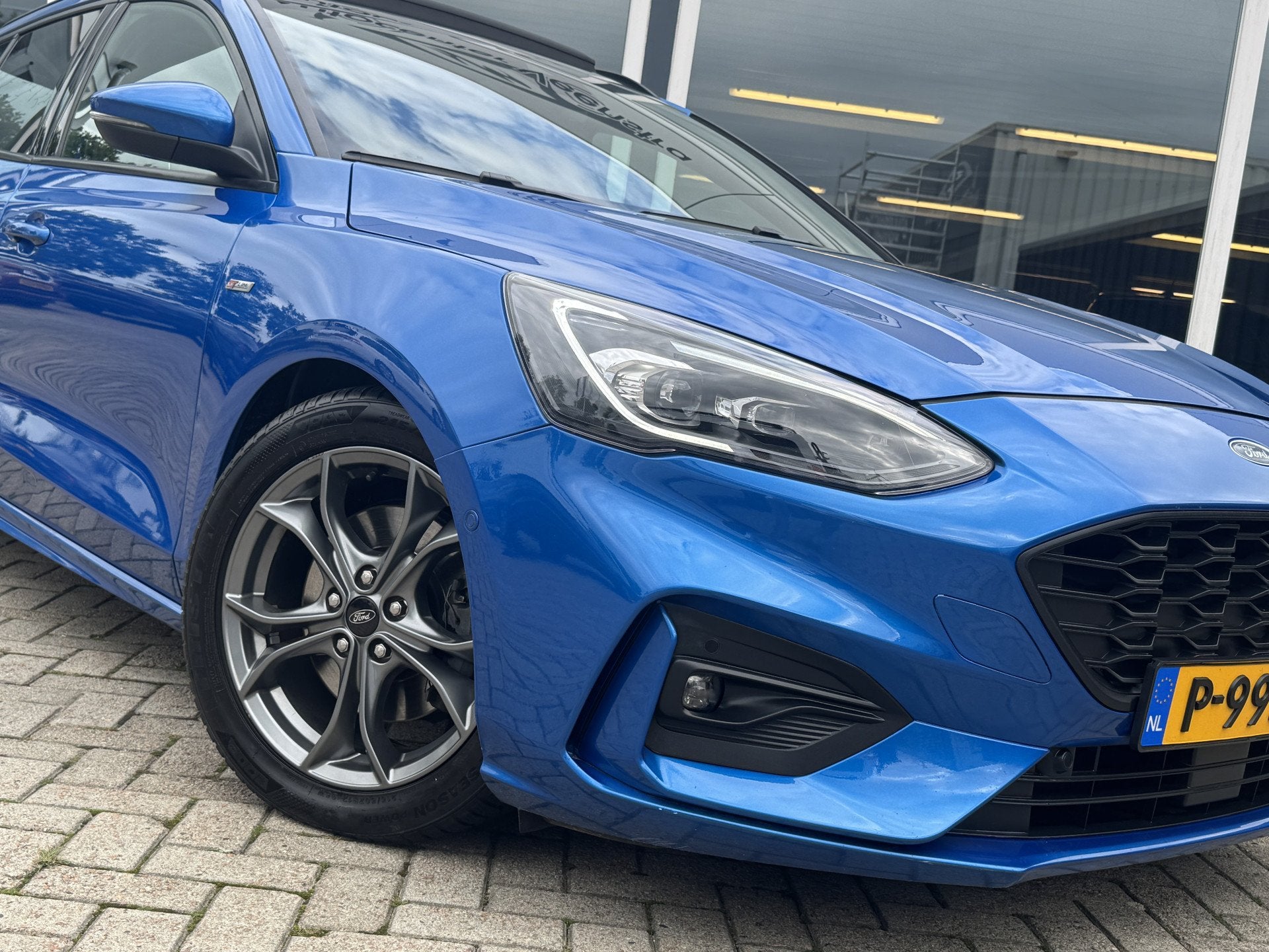 Ford FOCUS Wagon 2.0 EcoBlue 150PK ST Line X Business/Full o, Auto's, Stof, 4 cilinders, 150 pk, Blauw