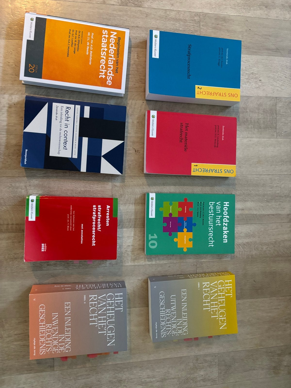 Studieboeken Bachelor Rechtsgeleerdheid (Jaar 1/2), Ophalen of Verzenden, Gamma, Gelezen, WO