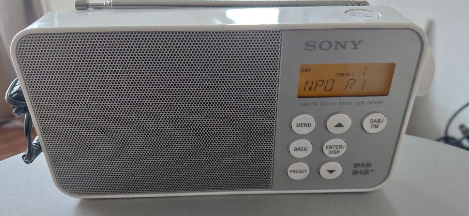 Sony xdr-s400bp dab plus en fm radio, Ophalen of Verzenden, Zo goed als nieuw