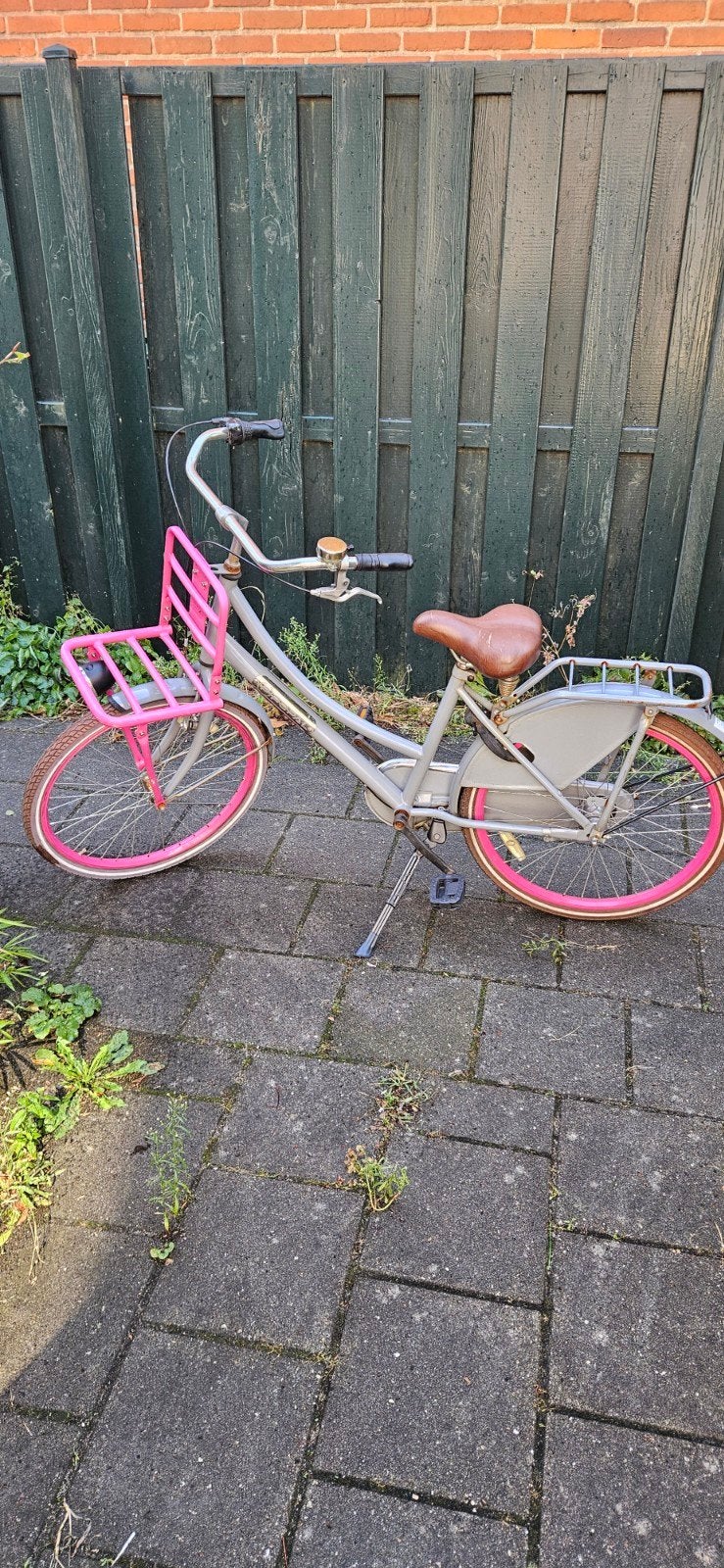 Mooie leuke meisjes kinderfiets met 3 versnellingen, Ophalen, Terugtraprem, Versnellingen, Gebruikt
