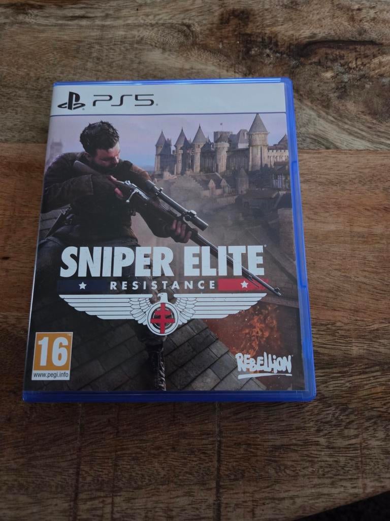 Sniper Elite Resistance PS5 - Zo goed als nieuw, Spelcomputers en Games, Ophalen, Online, Shooter, 1 speler