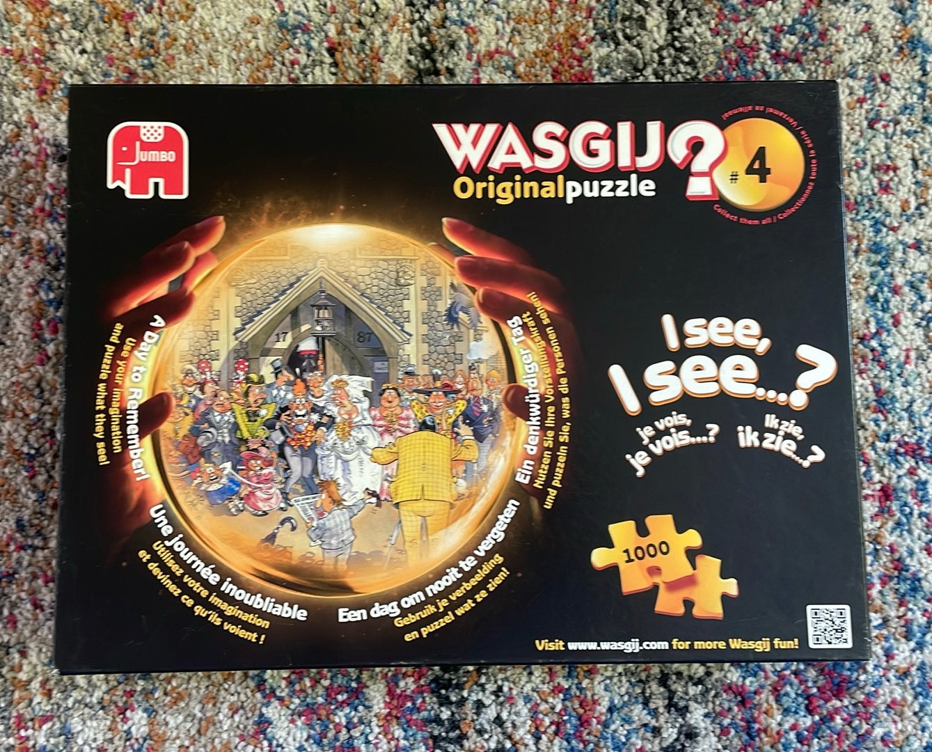 Wasgij puzzel A Day to Remember 1000 stukjes, Ophalen of Verzenden, 500 t/m 1500 stukjes, Gebruikt
