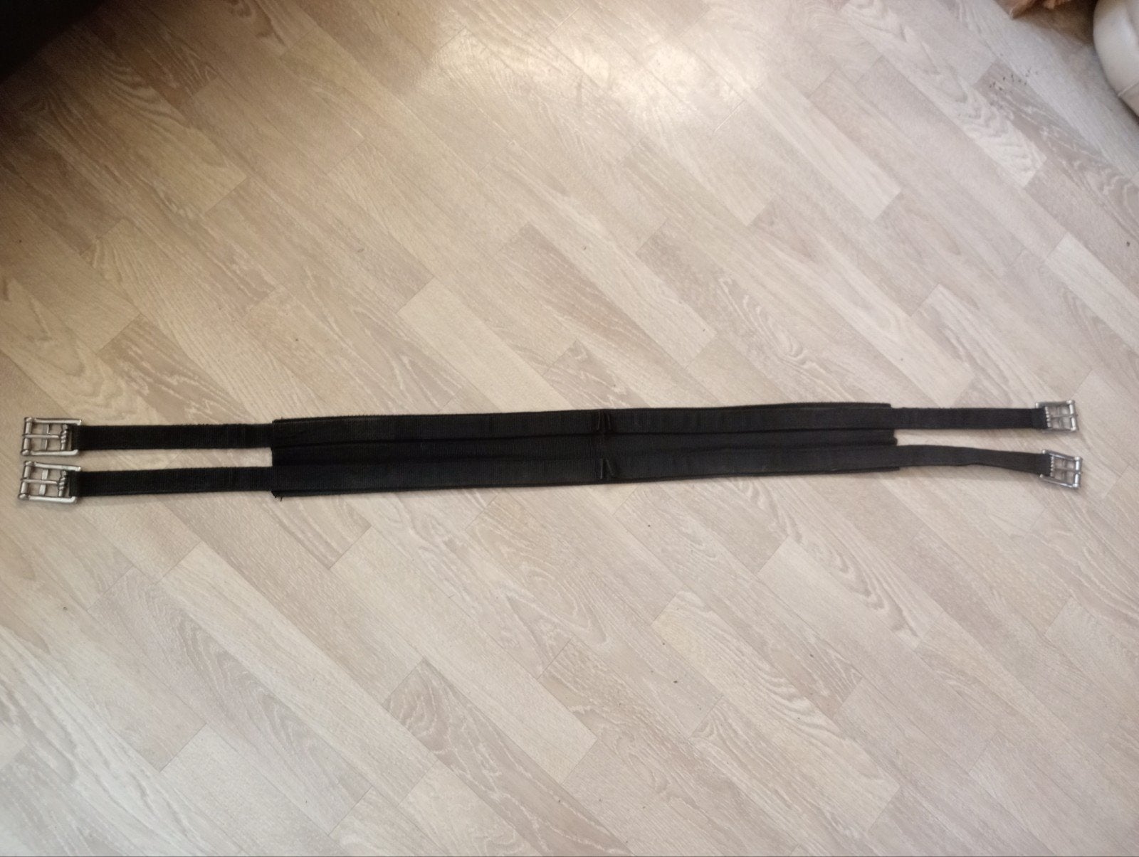 Nette zwarte nylon singel 120cm, Ophalen of Verzenden