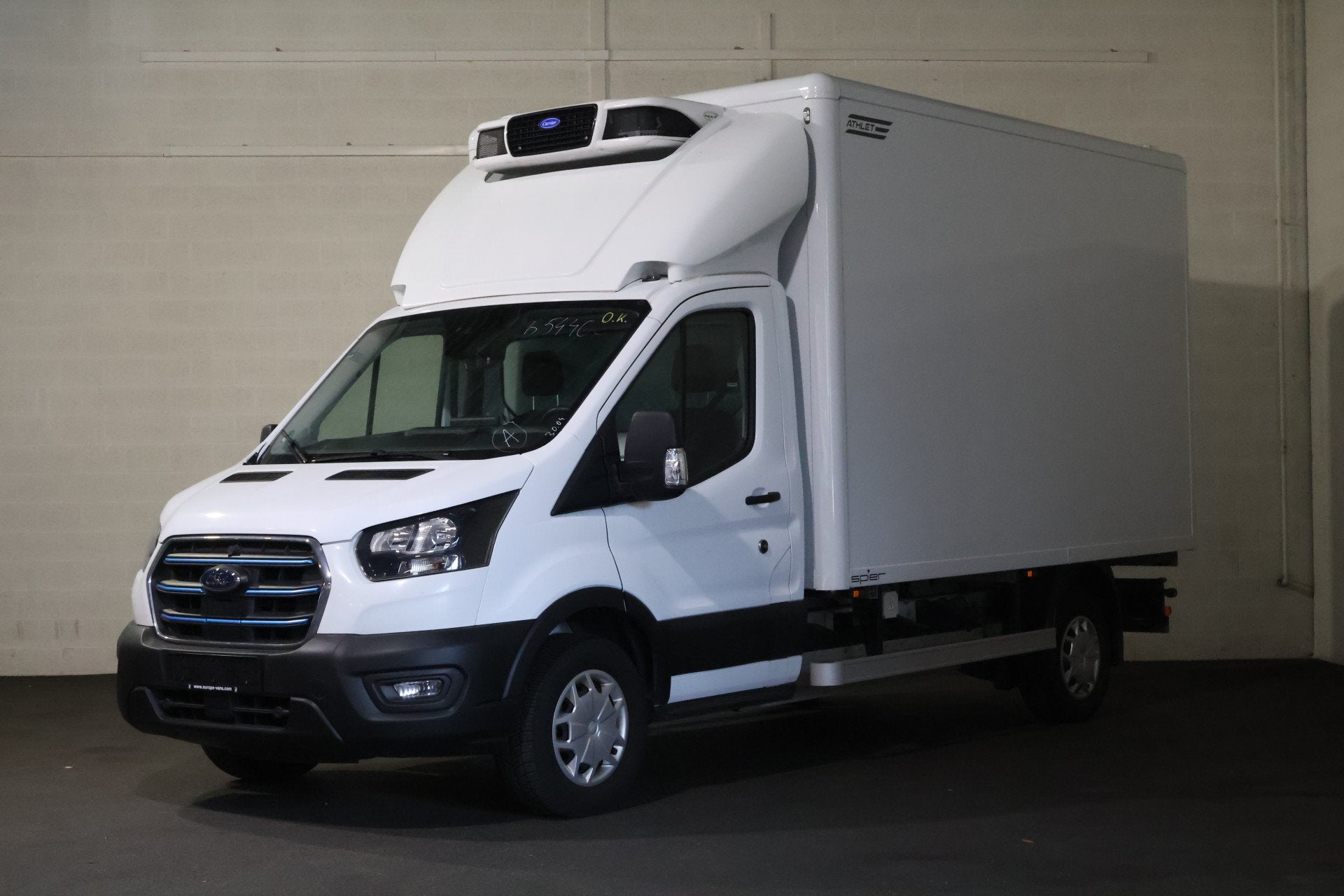 Ford E-Transit Bakwagen met Koeling 100% Elektrisch Pulsor 3, Automaat, Gebruikt, Wit, Ford