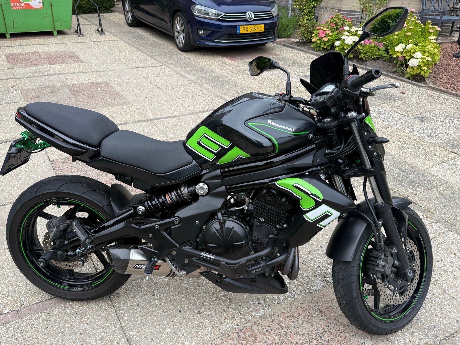 Kawasaki ER6N 2016, Motoren, 2 cilinders, Motorrijbewijs A, Gebruikt, Particulier