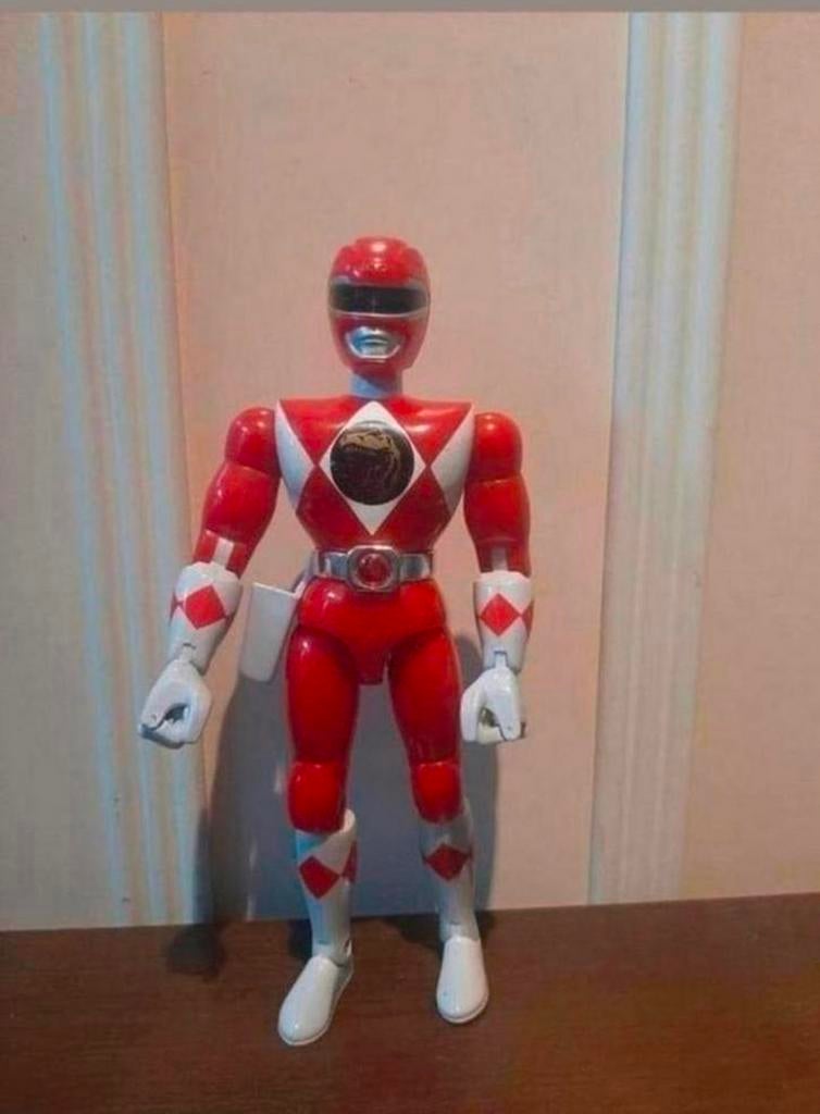 Mighty Morphin Power Rangers Red Ranger Jason 1994  bandai, Ophalen of Verzenden, Gebruikt