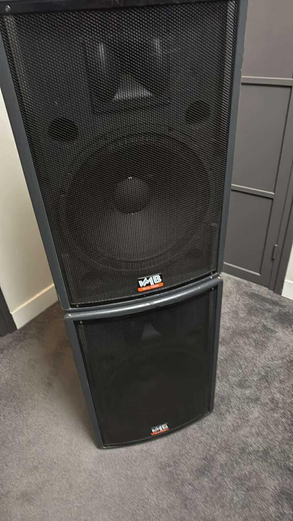 VMB Phase 15 professionele speakers, Overige merken, Gebruikt, Ophalen of Verzenden, 120 watt of meer