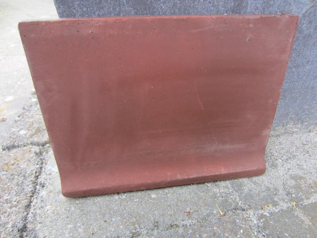 100 stuks Originele antieke plinten grijs en rood 20x15cm, Ophalen