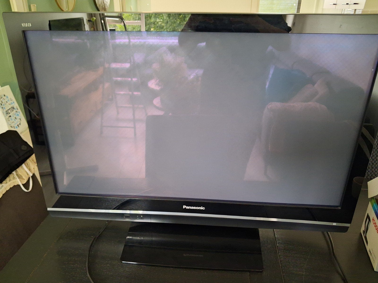 Panasonic 42 inch TV met originele afstandsbediening, Ophalen, Gebruikt, Panasonic, 50 Hz