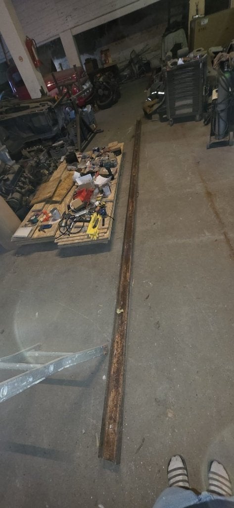 stalen balk, Doe-het-zelf en Verbouw, Metalen, Ophalen, Gebruikt, Overige metalen