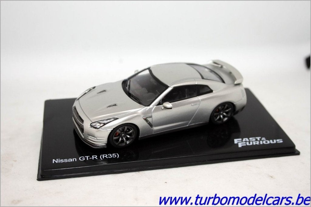 Nissan GT-R (R35) 1/43 Altaya  Fast & Furious, Ophalen of Verzenden, Nieuw, Auto, Overige merken