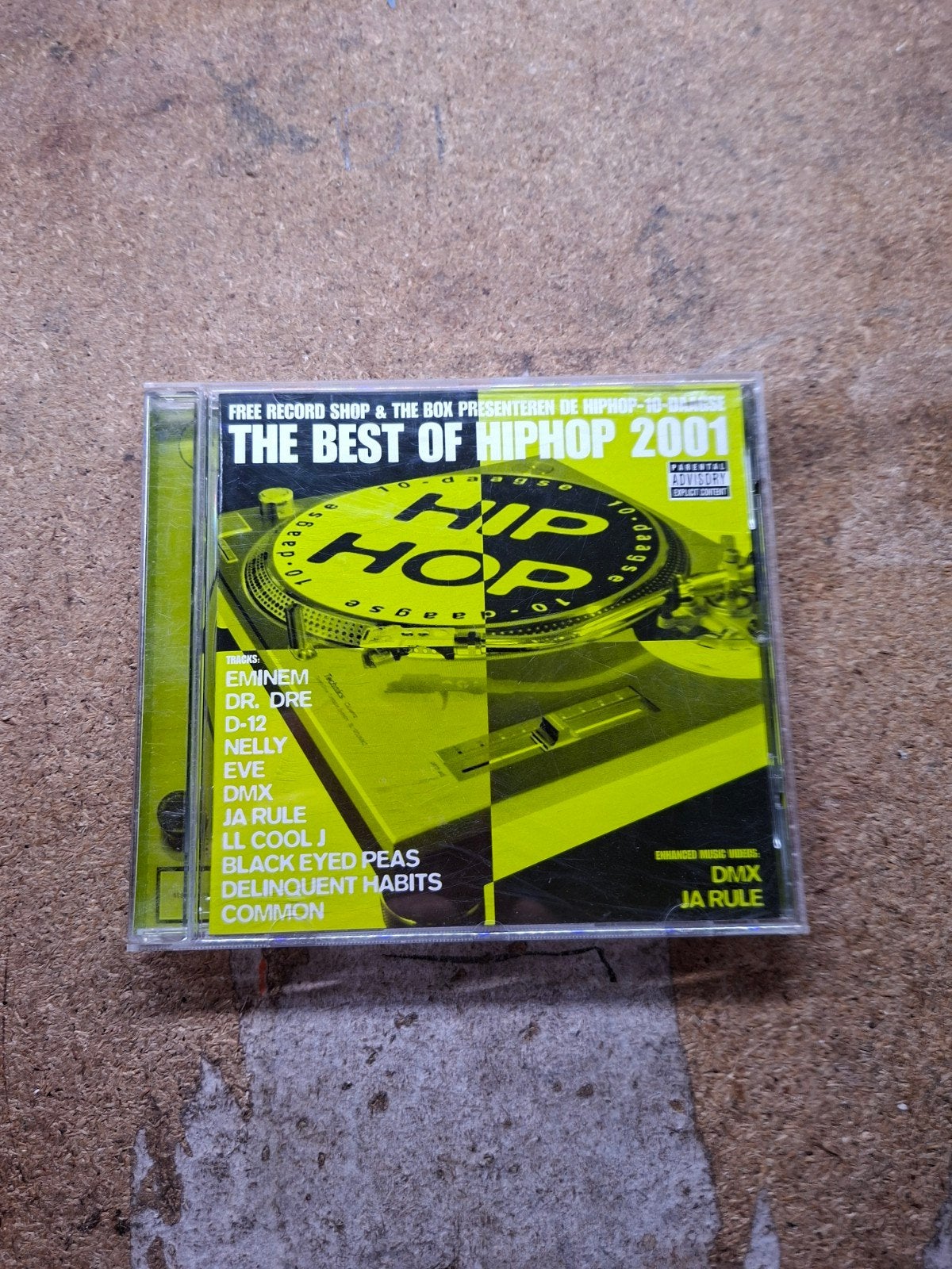 The Best of Hiphop 2001 CD - Diverse Artiesten, Ophalen of Verzenden, Gebruikt, Verzamelalbum