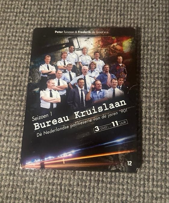Bureau Kruislaan Seizoen 1 - Nederlandse politieserie, Cd's en Dvd's, Seizoen 1, Misdaad, Zo goed als nieuw, Vanaf 12 jaar