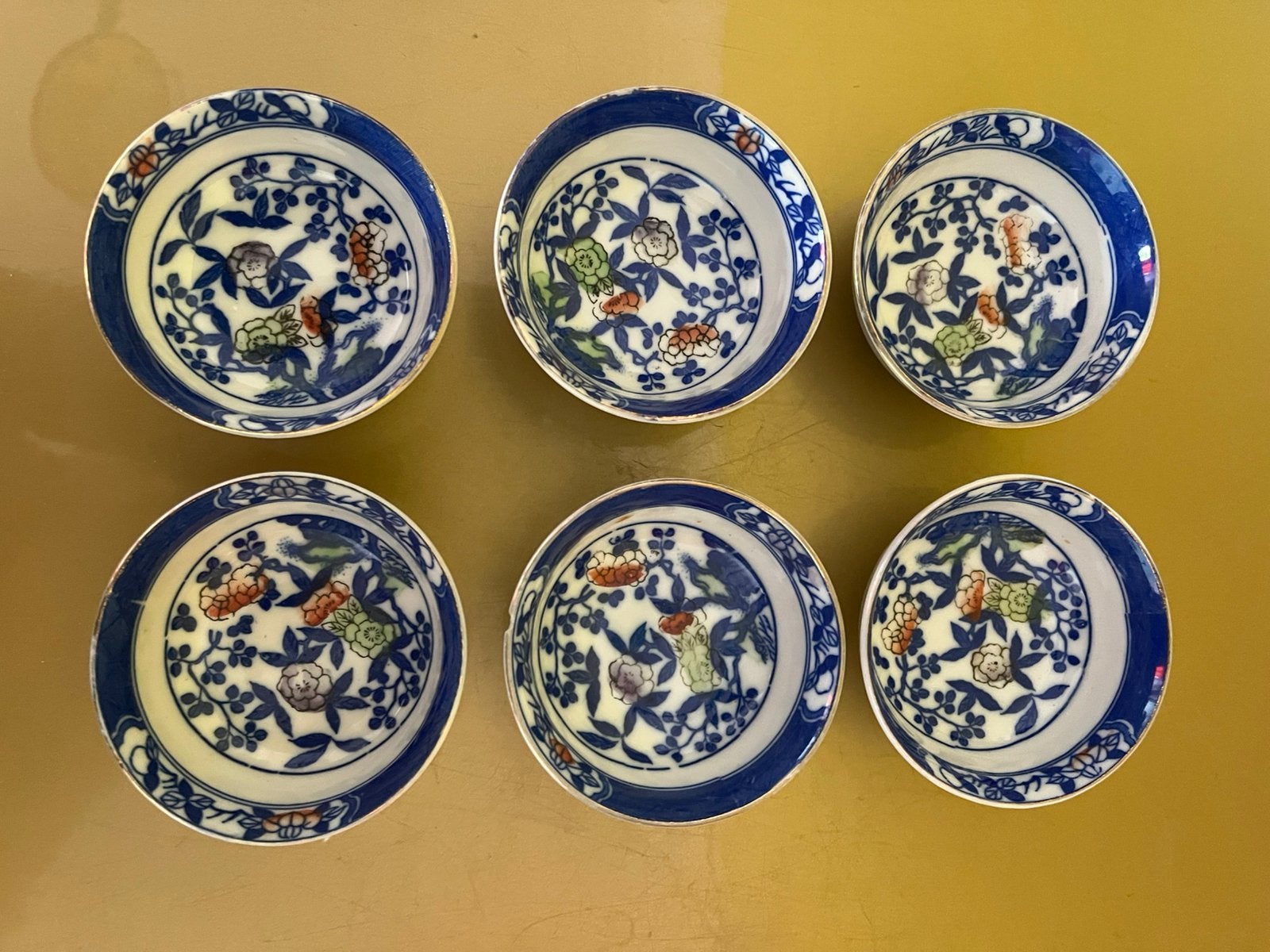 JAPANS IMARI. —  KLEINE KOMMETJES(6)., Ophalen of Verzenden
