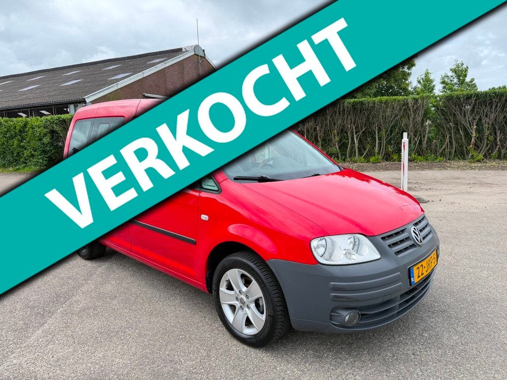 Volkswagen Caddy 1.9 TDI AUT - 5P - AC - APK 2/2027, Gebruikt, Overige modellen, 4 cilinders, Bedrijf