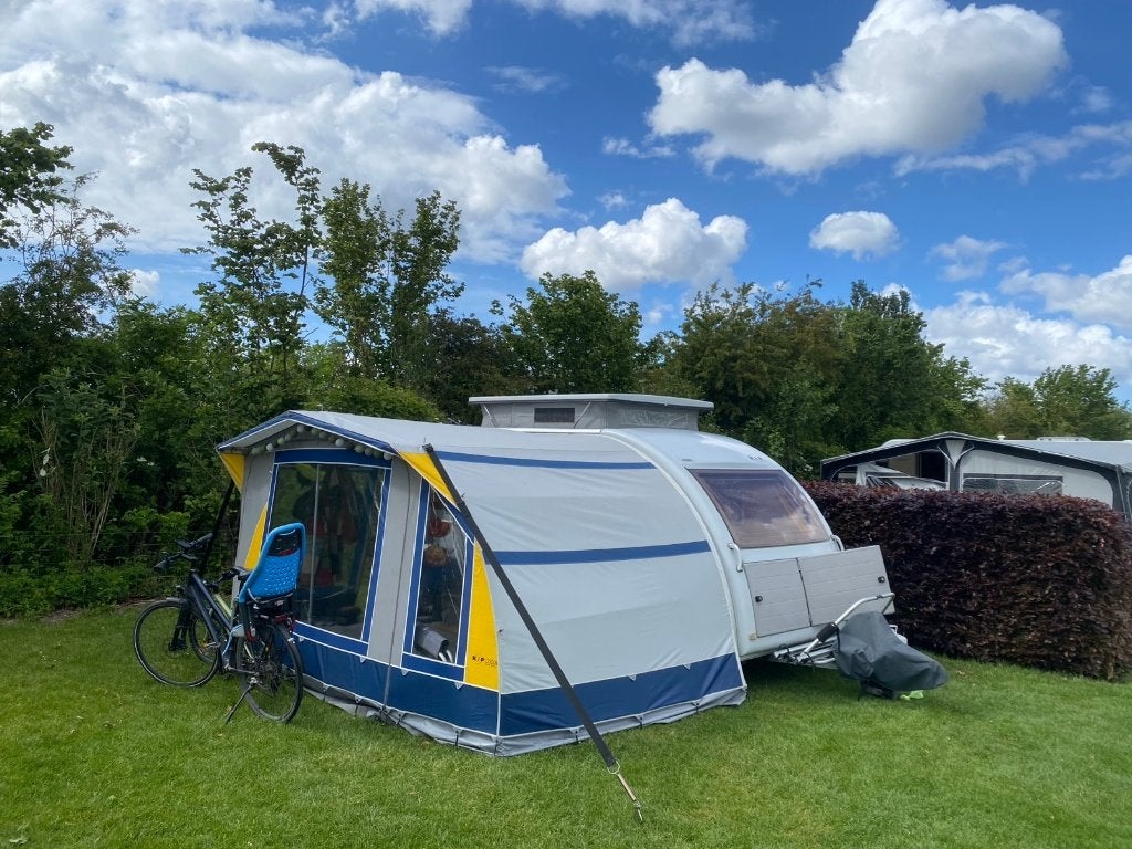 kk37 met hefdak voortent kip cocon, Caravans en Kamperen, Ophalen, Gebruikt, Vinyl, Overige merken