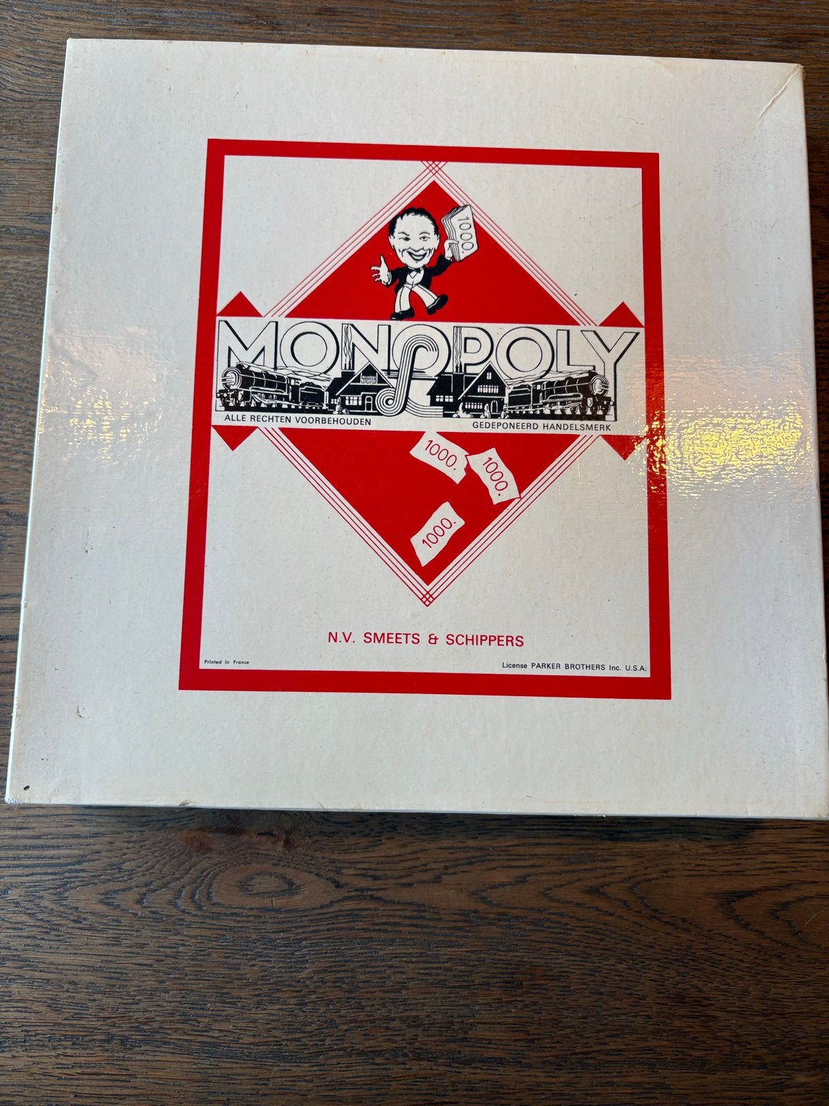 Vintage Monopoly Bordspel - Onbespeeld!, Hobby en Vrije tijd, Gezelschapsspellen | Bordspellen, Drie of vier spelers, Ophalen of Verzenden