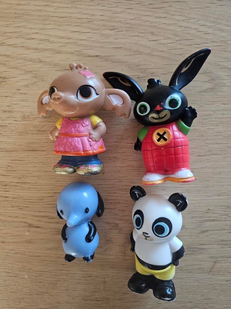Bing en vriendjes figuren set - 4 stuks, Kinderen en Baby's, Speelgoed | Actiefiguren, Ophalen of Verzenden, Gebruikt
