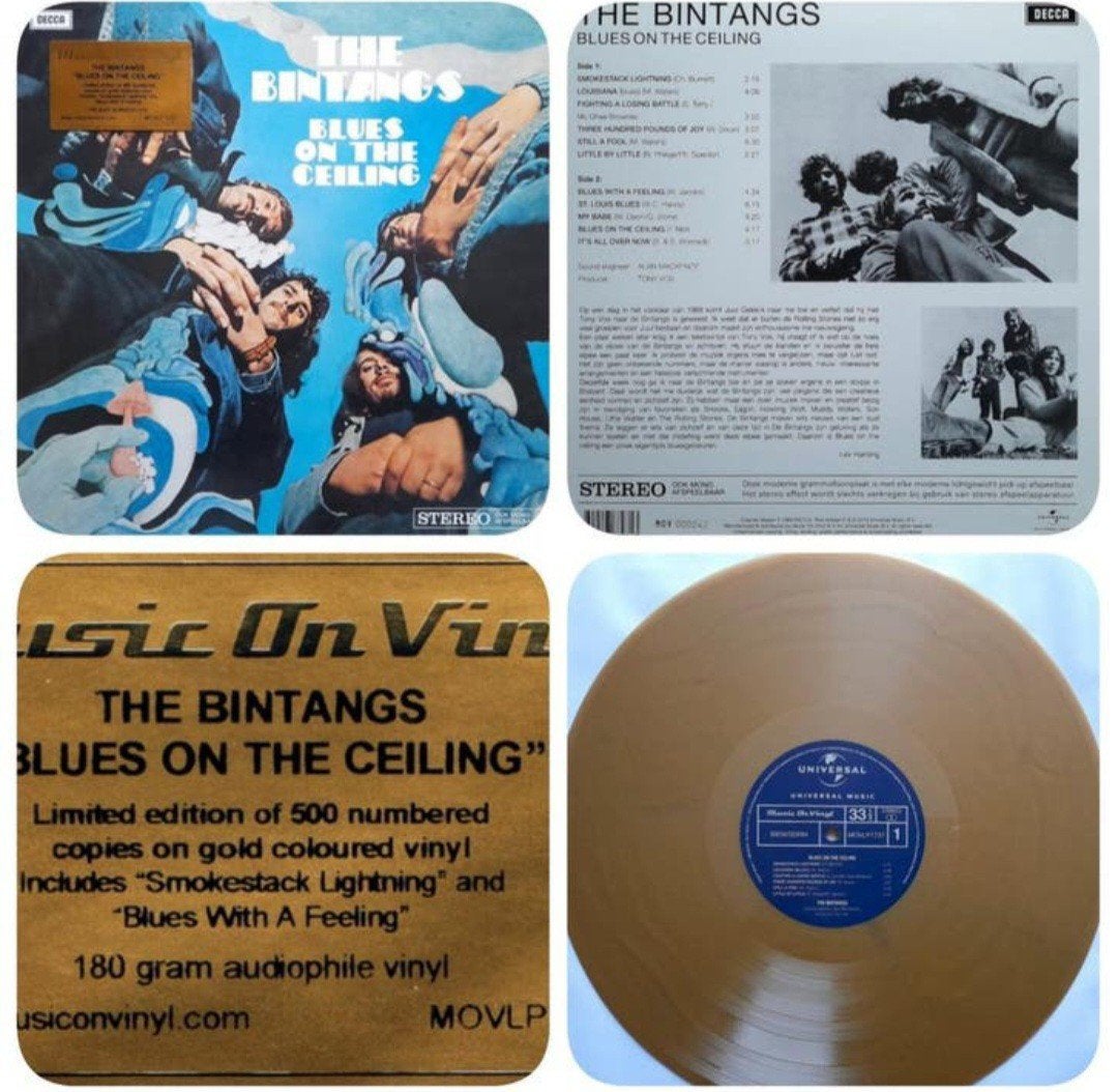 The Bintangs - Blues on the ceiling/oplage 500/ NIEUW, Ophalen of Verzenden, Nieuw in verpakking, 10 inch, Poprock