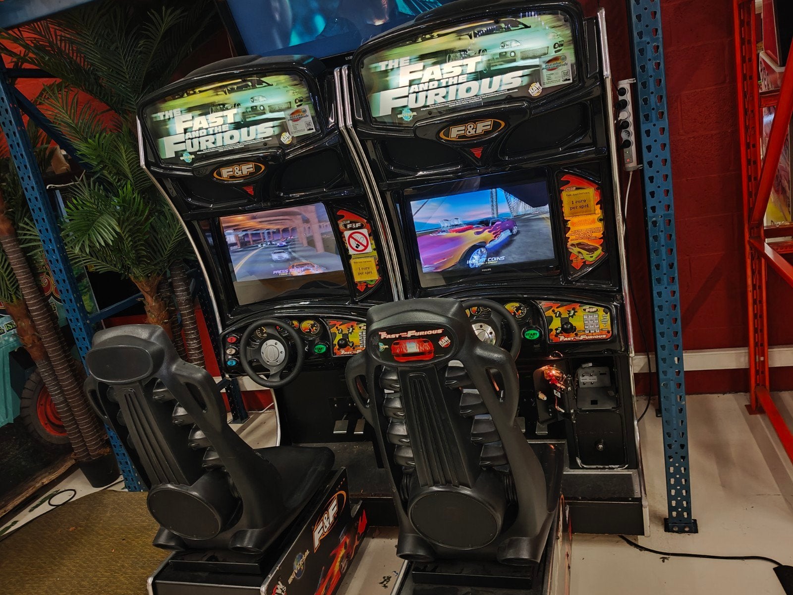 The Fast and the Furious Arcade Race twin, Ophalen of Verzenden, Gebruikt