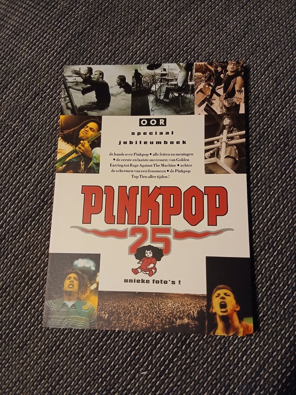 OOR Pinkpop 25 Jaar Jubileumboek - Unieke Foto's, Ophalen of Verzenden, Nieuw, Genre of Stijl, OOR Redactie