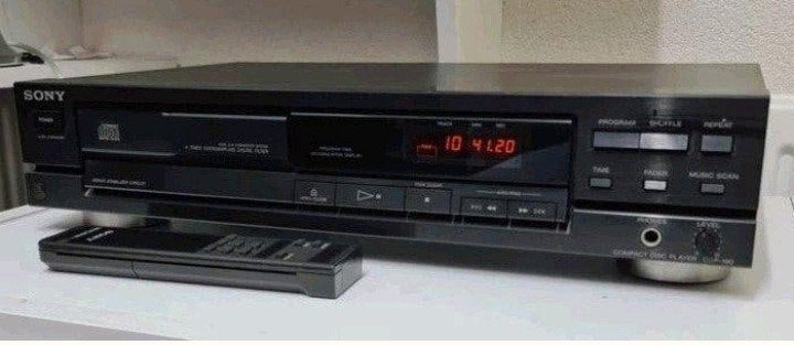 Sony cd speler cdp-190 + afstandsbedienimg, Audio, Tv en Foto, Ophalen of Verzenden