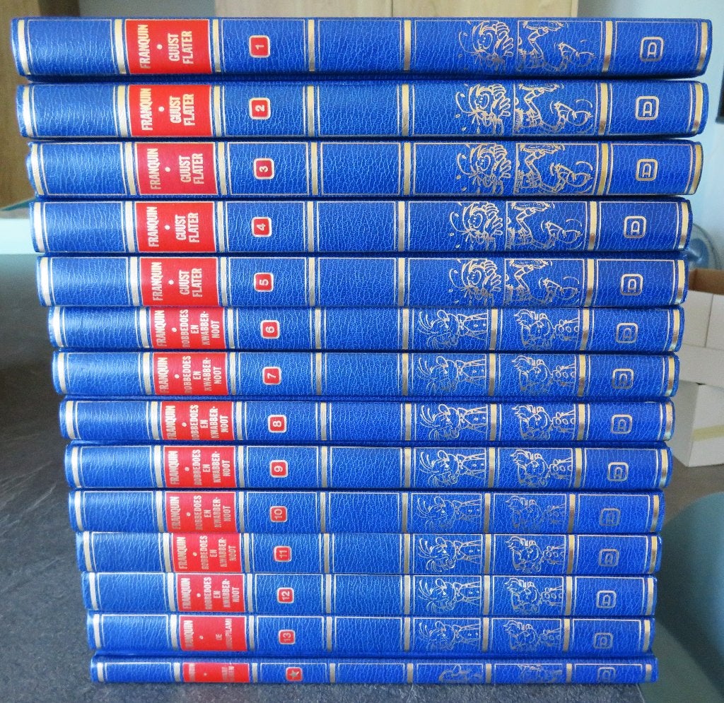 Franquin collectie volledig 1 tot 14 Robbedoes, Guust flater, Boeken, Complete serie of reeks, Ophalen, Zo goed als nieuw, Franquin