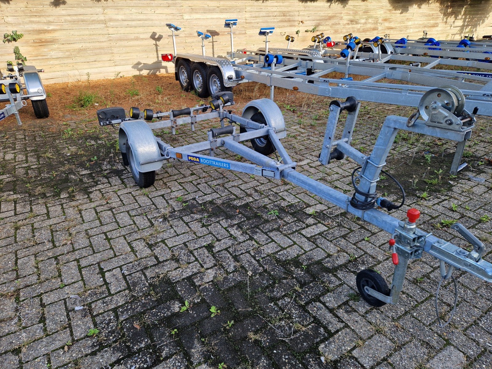 Pega SH 450 kanteltrailer in zéér goede en nette staat  !!, Watersport en Boten, Minder dan 1500 kg, Overige typen, Kantelbaar
