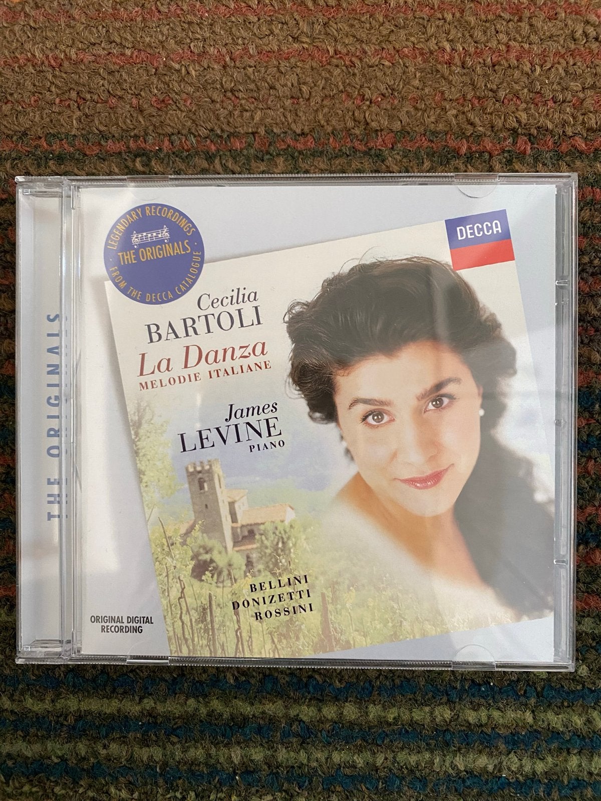 Cecilia Bartoli - La Danza: Melodie Italiane (CD), Ophalen, Zo goed als nieuw, Romantiek, Rossini
