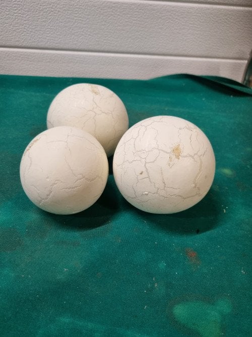 ballen bollen ceramiek wit, Ophalen of Verzenden, 'T Olde Gre-j, Info@toldegrej.nl, Endepoelstraat 20f Didam
