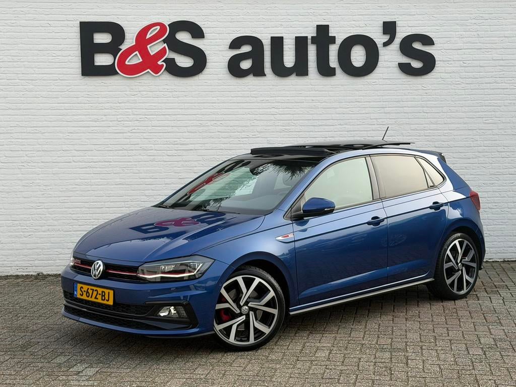 Volkswagen Polo 2.0 TSI GTI Stage 2 LED Adaptive cruise Pano, Gebruikt, 4 cilinders, 1984 cc, Blauw