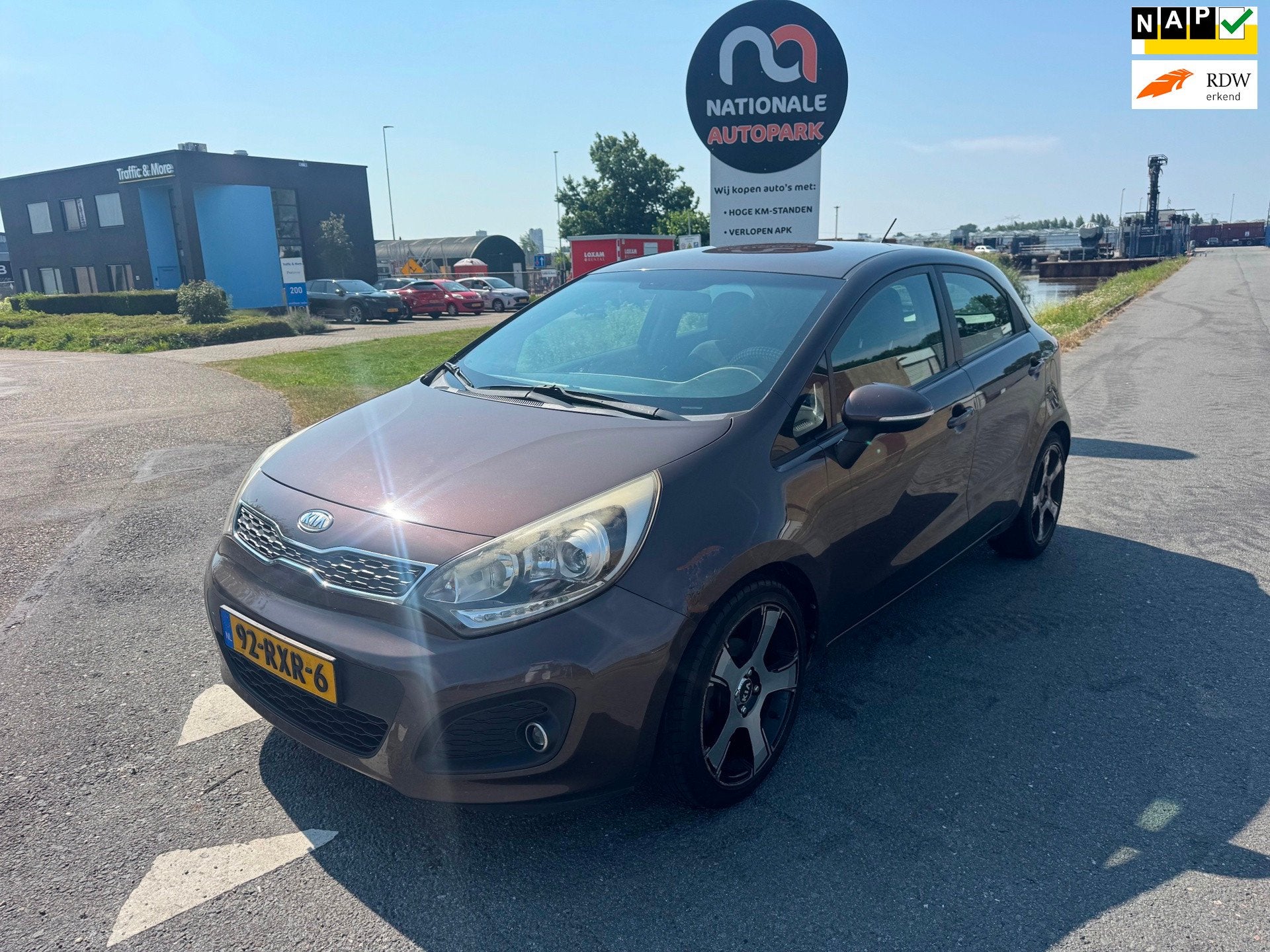 Kia Rio | 2011 | 1.2 CVVT Super Pack | Export en Handel | AP, Euro 5, Gebruikt, 4 cilinders, Bruin