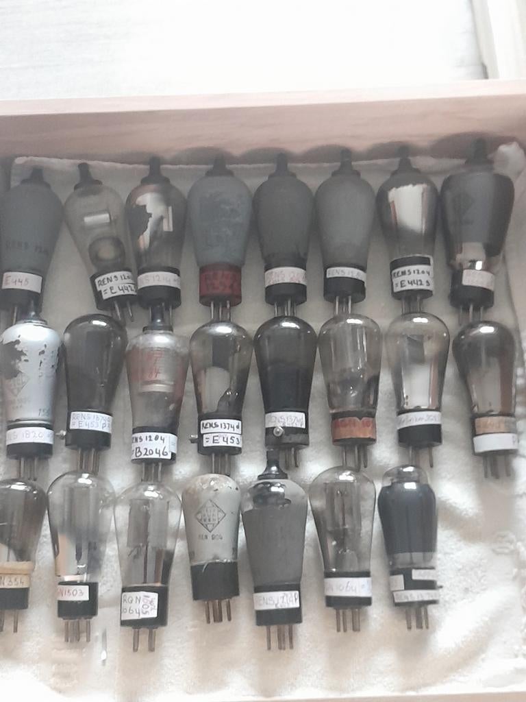 Telefunken radio buizen set 2, Ophalen of Verzenden